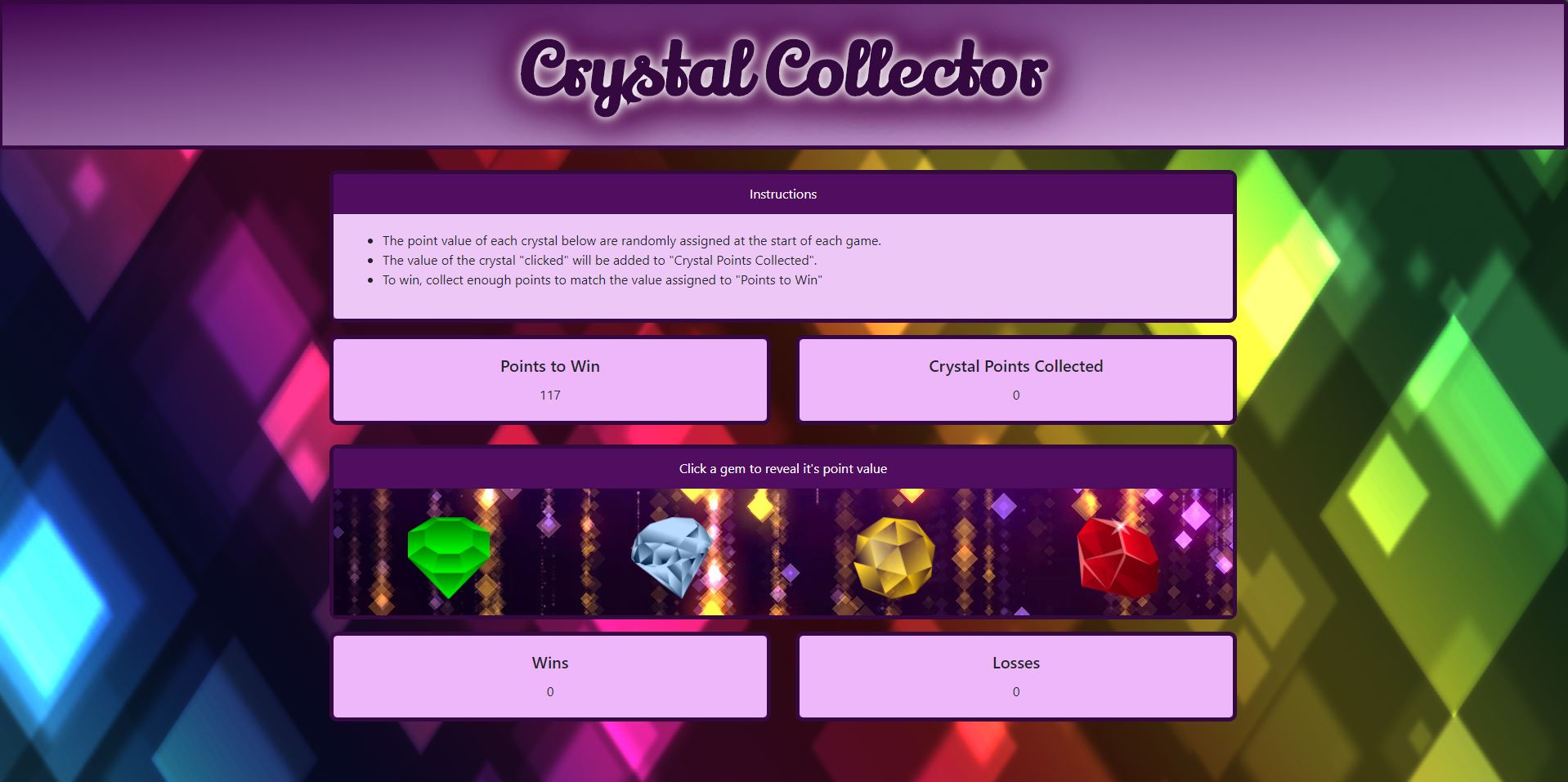 Crystal Collector Image