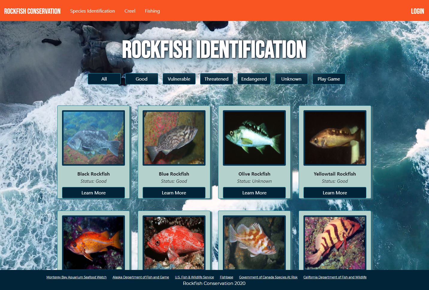 Image of Rockfish Conservation App