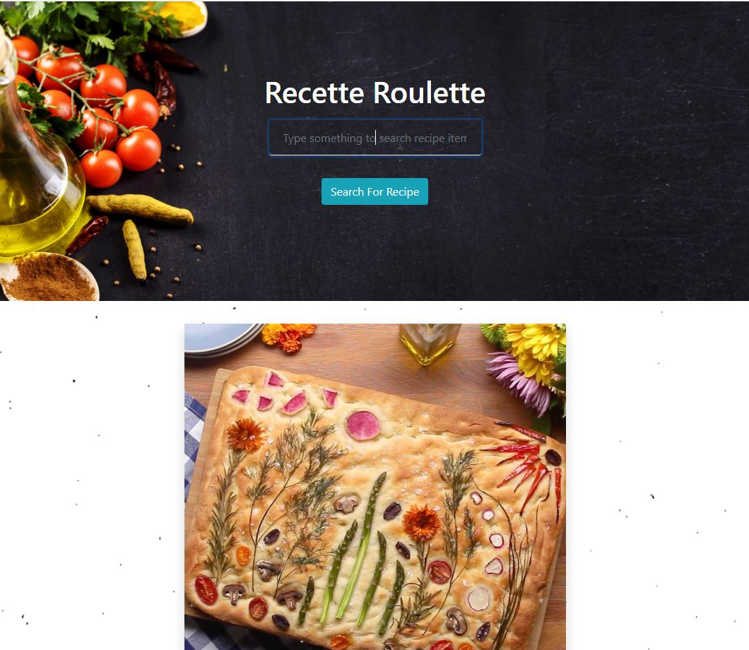 Image of Recipe Search App